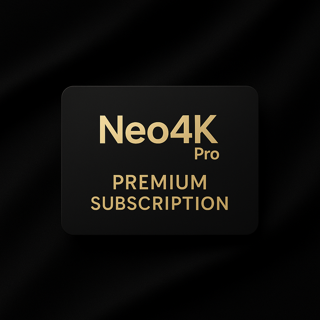 Premium Neo4K Prime Two Years